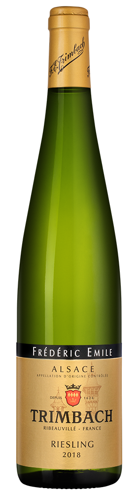 Вино Riesling Cuvee Frederic Emile, Trimbach, 2018, (154090), Франция, Эльзас, белое, сухое, 0.75 л, Рислинг Кюве Фредерик Эмиль, цена 22490 рублей