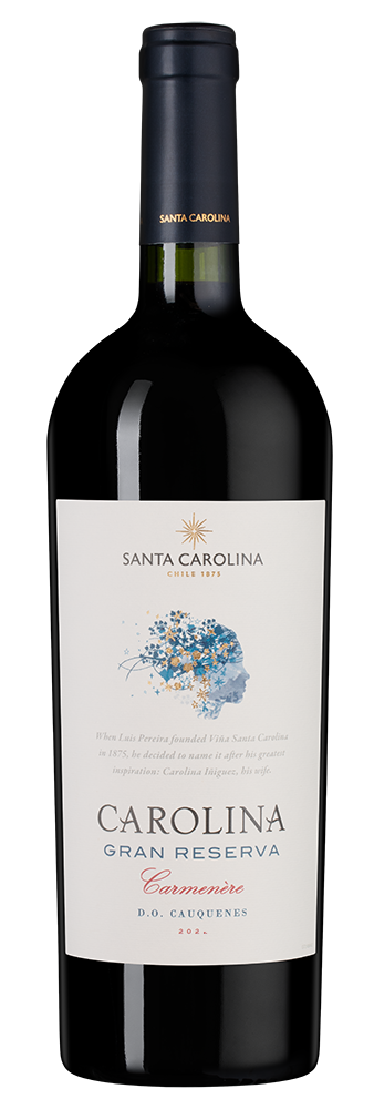 Вино Gran Reserva Carmenere, Santa Carolina, 2022, (153013), Чили, Центральная Долина, красное, сухое, 0.75 л, Гран Ресерва Карменер, цена 2490 рублей