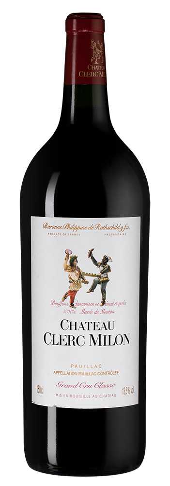 Вино Chateau Clerc Milon (Pauillac), 2000, 1.5л, (142486), Франция, Бордо, красное, сухое, 1.5 л, Шато Клер Милон, цена 129990 рублей