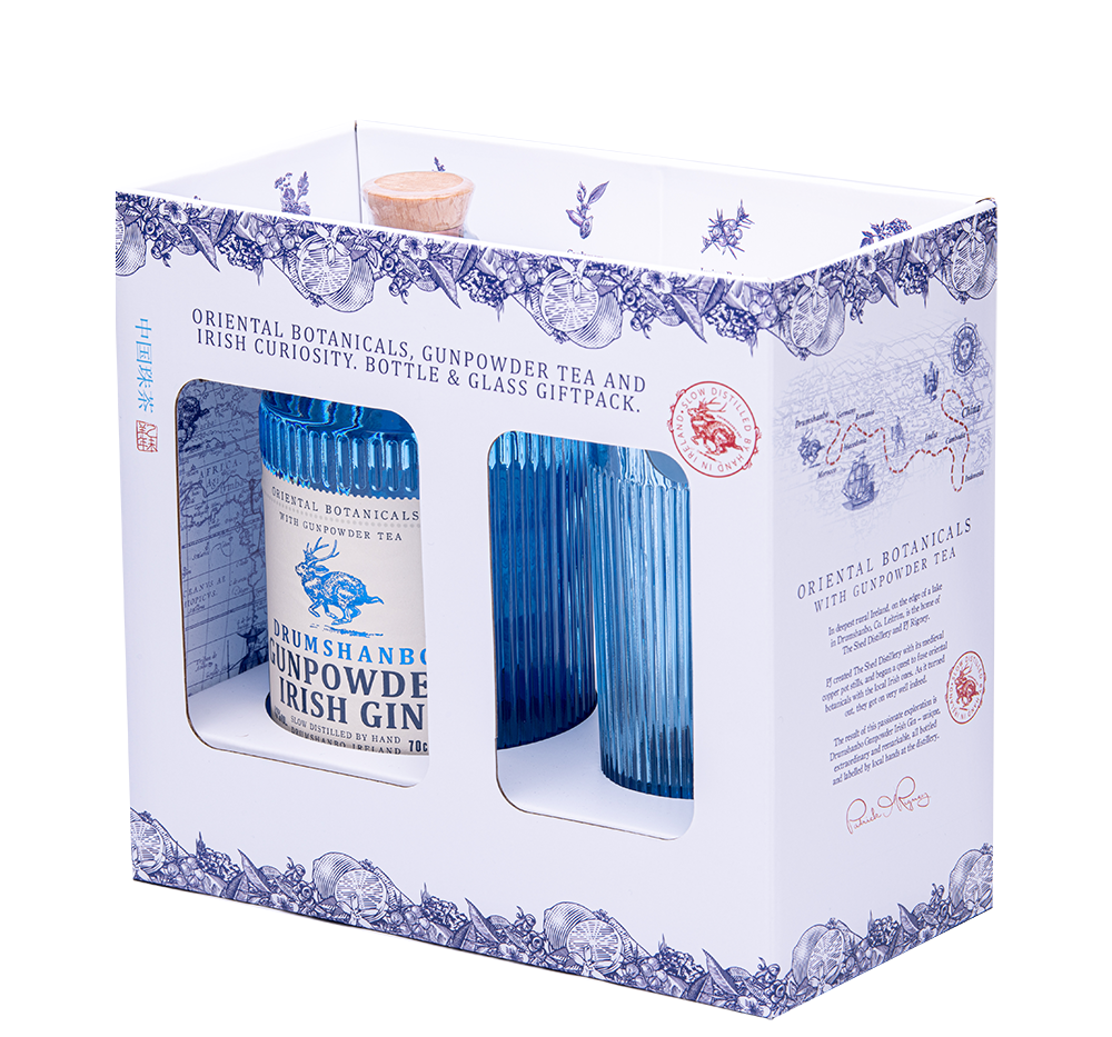 Джин Drumshanbo Gunpowder Irish Gin, (158979), Ирландия, 0.7 л, Драмшанбо Ганпаудер Айриш Джин, цена 6990 рублей