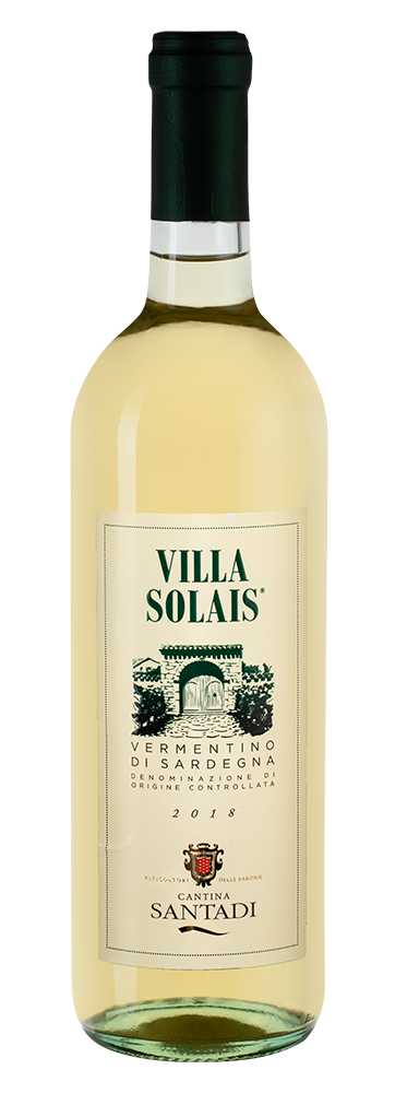 Вино Villa Solais, Santadi, 2020, (127352), Италия, Сардиния, белое, сухое, 0.75 л, Вилла Солаис, цена 3290 рублей