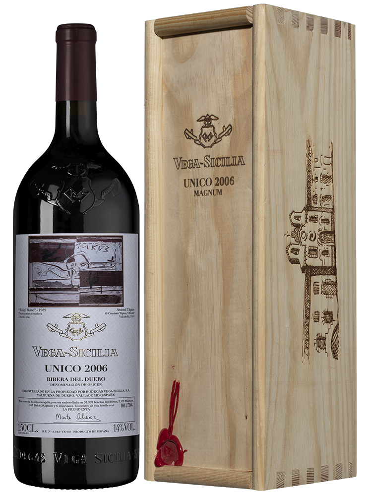 Вино Vega Sicilia Unico, Bodegas Vega Sicilia, 2006, 1.5л, (152194), Испания, Кастилия и Леон, красное, сухое, 1.5 л, Вега Сисилия Унико, цена 499990 рублей