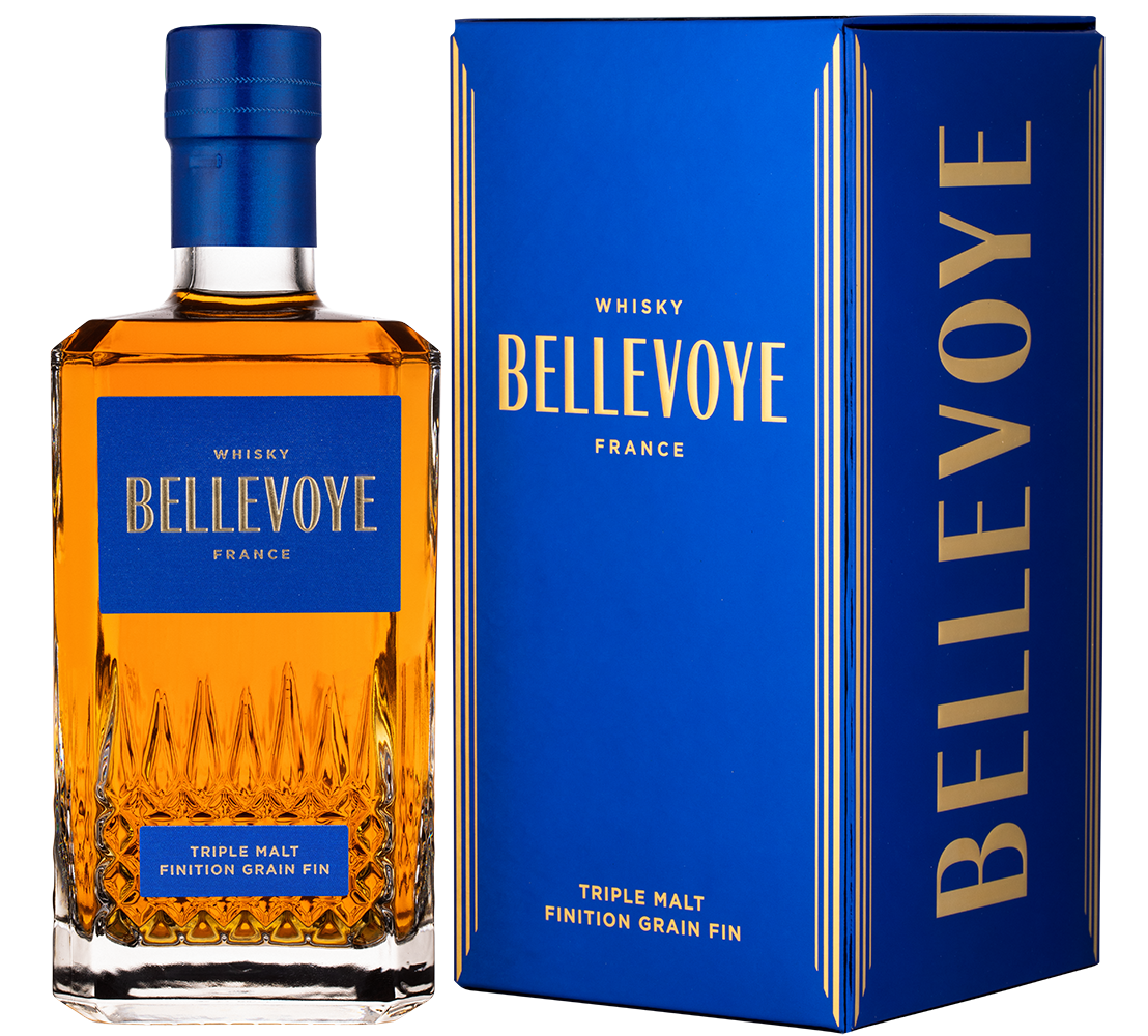 Виски Bellevoye Finition Grain Fin в подарочной упаковке, (141968), Франция, 0.7 л, Бельвуа Финисьон Грен Фен, цена 9990 рублей