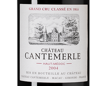 Вино 2004 года урожая Chateau Cantemerle