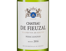 Вино с яблочным вкусом Chateau de Fieuzal Blanc