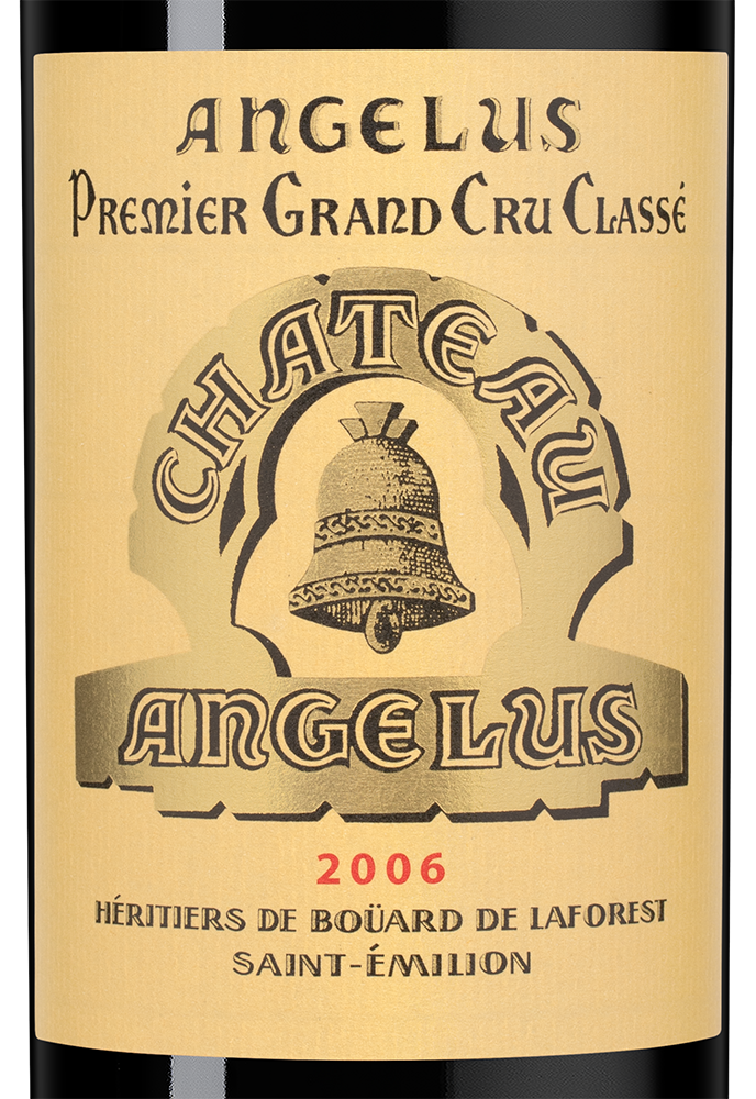 Вино Chateau Angelus (Saint-Emilion), 2006, (148070), Франция, Бордо, красное, сухое, 0.75 л, Шато Анжелюс, цена 132490 рублей