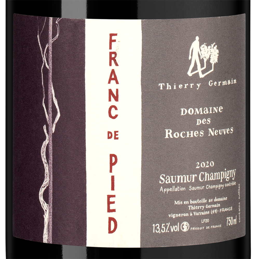 Вино Franc de Pied (Saumur Champigny), Thierry Germain, 2020, (134365), Франция, Долина Луары, красное, сухое, 0.75 л, Фран де Пье, цена 12790 рублей