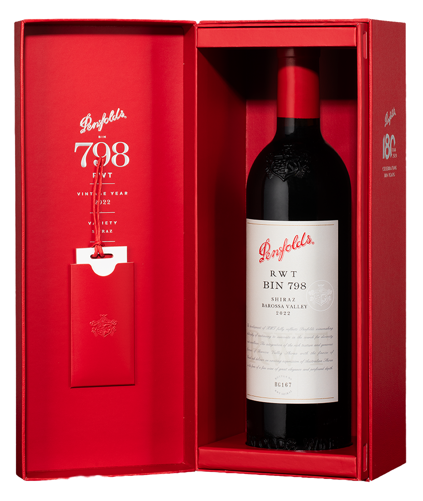 Вино Penfolds RWT Shiraz, 2022, (159983), Австралия, Южная Австралия, красное, сухое, 0.75 л, Пенфолдс РВТ Шираз, цена 49990 рублей