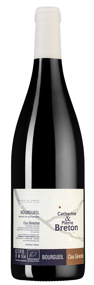 Вино Clos Senechal, Catherine & Pierre Breton, 2019, (143421), Франция, Долина Луары, красное, сухое, 0.75 л, Кло Сенешаль, цена 9490 рублей