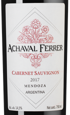 Вино Cabernet Sauvignon, (125607), красное сухое, 2017 г., 0.75 л, Каберне Совиньон цена 3990 рублей