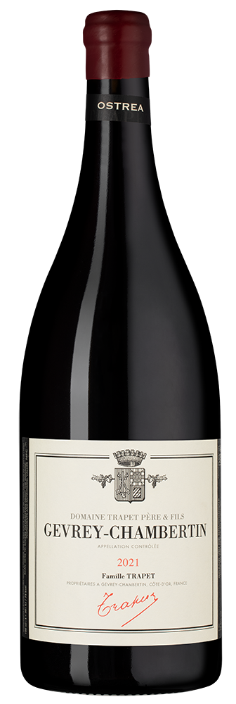 Вино Gevrey-Chambertin Ostrea, Domaine Trapet Pere et Fils, 2021, 1.5л, (147728), Франция, Бургундия, красное, сухое, 1.5 л, Жевре-Шамбертен Остреа, цена 89990 рублей