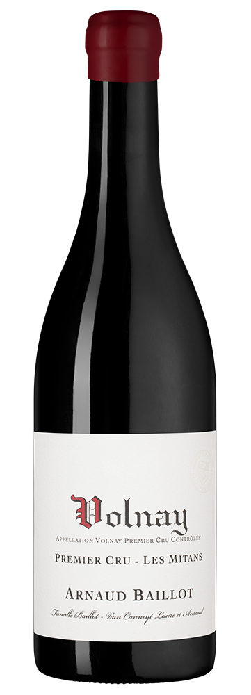 Вино Volnay Premier Cru Les Mitans, Arnaud Baillot, 2023, (156768), Франция, Бургундия, красное, сухое, 0.75 л, Вольне Премье Крю Ле Митан, цена 32490 рублей
