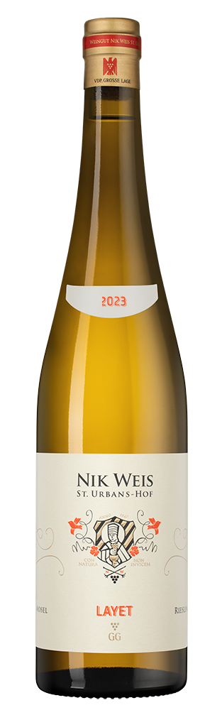 Вино Riesling Layet GG, Nik Weis St. Urbans-Hof, 2023, (158714), Германия, Мозель, белое, сухое, 0.75 л, Рислинг Лайет ГГ, цена 7693 рублей