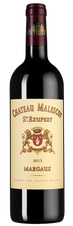 Вино Chateau Malescot Saint-Exupery, (139129), красное сухое, 2013 г., 0.75 л, Шато Малеско Сент-Экзюпери цена 9490 рублей