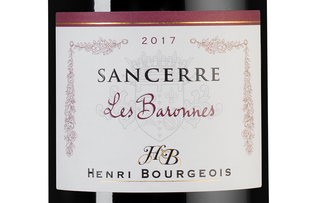 Вино Sancerre Rouge Les Baronnes, Henri Bourgeois, 2017, (125109), Франция, Долина Луары, красное, сухое, 0.75 л, Сансер Руж Ле Баронн, цена 7490 рублей