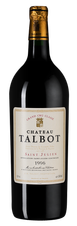 Вино Chateau Talbot, (143462), красное сухое, 1996 г., 1.5 л, Шато Тальбо цена 84990 рублей