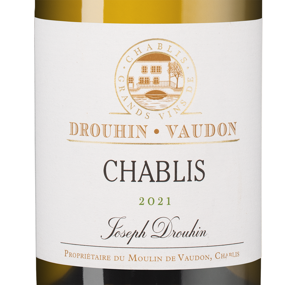 Вино Chablis, Joseph Drouhin, 2021, (143183), Франция, Бургундия, белое, сухое, 0.75 л, Шабли, цена 8490 рублей