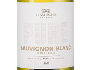 Вино Pure Sauvignon Blanc, (140805), белое сухое, 2022 г., 0.75 л, Пью Совиньон Блан цена 1790 рублей