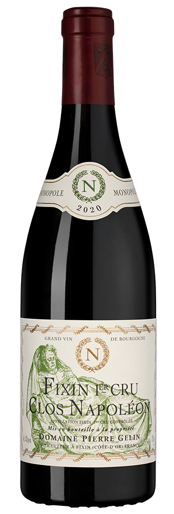 Вино Fixin Premier Cru Clos Napoleon, Domaine Pierre Gelin, 2020, (151320), Франция, Бургундия, красное, сухое, 0.75 л, Фисен Премье Крю Кло Наполеон Монополь, цена 23490 рублей