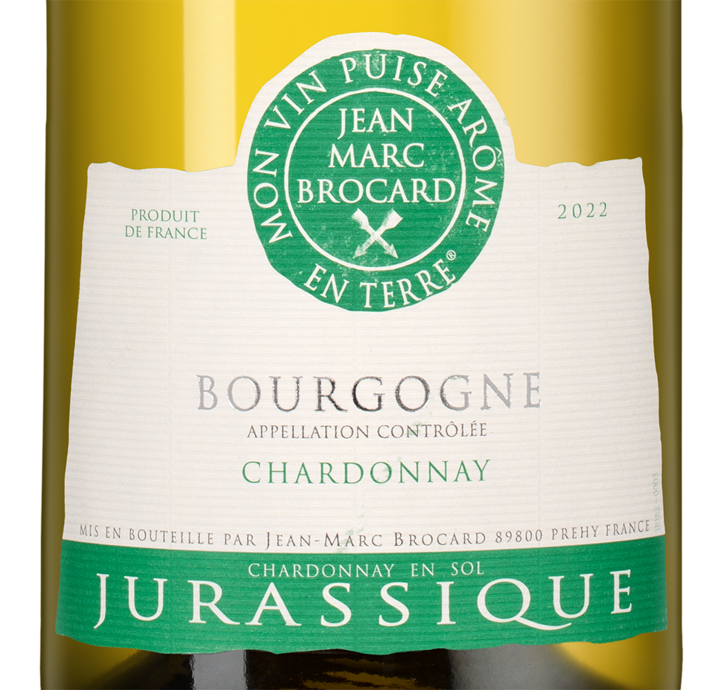 Вино Bourgogne Jurassique, Jean-Marc Brocard (Domaine Sainte-Claire), 2022, (141626), Франция, Бургундия, белое, сухое, 0.75 л, Бургонь Жюрассик, цена 4490 рублей