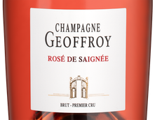 Игристые вина из винограда Пино Нуар Rose de Saignee Premier Cru Brut