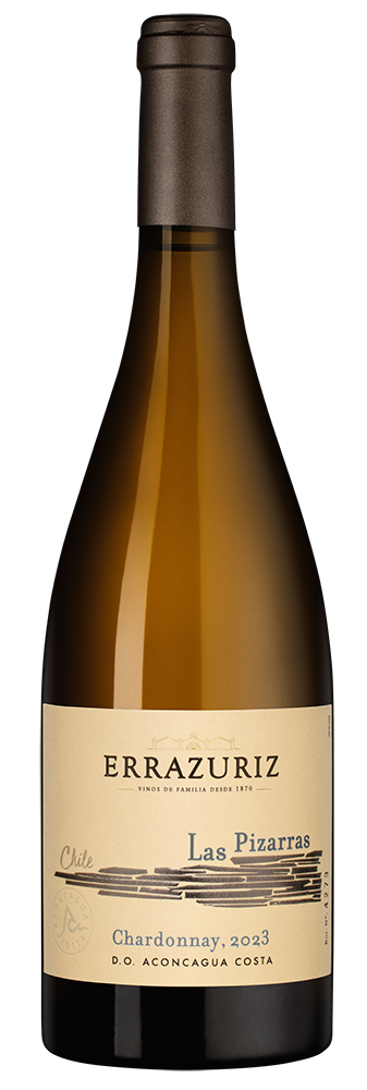 Вино Las Pizarras Chardonnay, Errazuriz, 2023, (158020), Чили, Аконкагуа, белое, сухое, 0.75 л, Лас Писаррас Шардоне, цена 19990 рублей