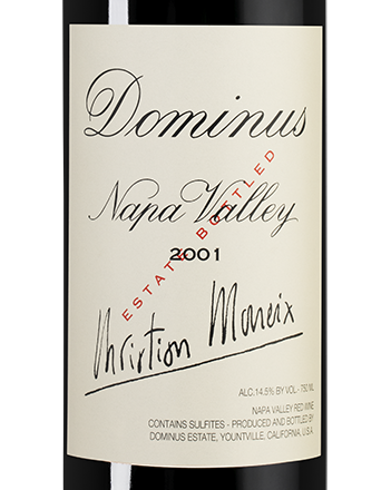 Вино Dominus, Dominus Estate, 2001, (114462), Соединенные Штаты Америки, Калифорния, красное, сухое, 0.75 л, Доминус, цена 134990 рублей