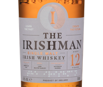 Виски из Ирландии The Irishman 12 YO Single Malt  в подарочной упаковке