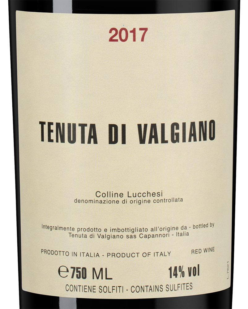Вино Tenuta di Valgiano, 2017, (143291), Италия, Тоскана, красное, сухое, 0.75 л, Тенута ди Вальджиано, цена 26490 рублей