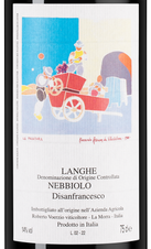 Вино Langhe Nebbiolo Disanfrancesco, (151650), красное сухое, 2021, 0.75 л, Ланге Неббиоло Дисанфранческо цена 11490 рублей