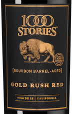 Вино 1000 Stories Gold Rush Red, (129676), красное полусухое, 2018 г., 0.75 л, 1000 Сториз Голд Раш Ред цена 3490 рублей