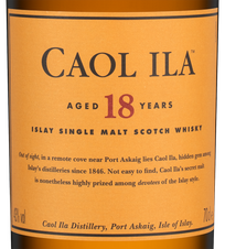 Виски Caol Ila 18 years old в подарочной упаковке, (142731), gift box в подарочной упаковке, Односолодовый 18 лет, Шотландия, 0.7 л, Каол Айла 18 лет цена 33990 рублей