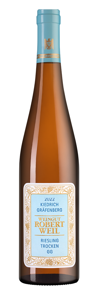 Вино Kiedrich Grafenberg Riesling Trocken, Robert Weil, 2022, (157410), Германия, Рейнгау, белое, полусухое, 0.75 л, Рислинг Кидрих Грефенберг Трокен, цена 18990 рублей
