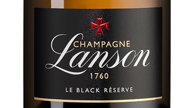 Шампанское Lanson Le Black Reserve Brut, (114841), белое брют, 0.75 л, Ле Блэк Резерв Брют цена 12990 рублей