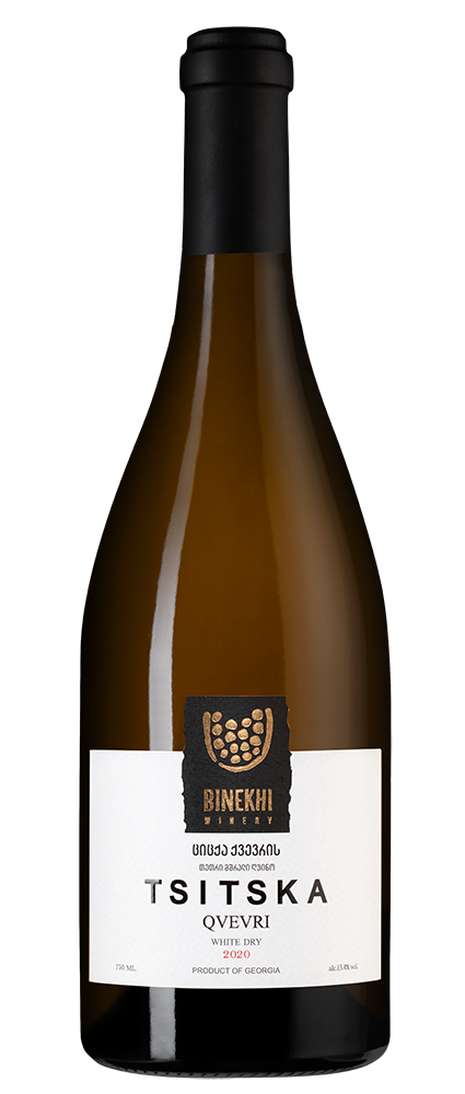 Вино Tsitska Qvevri, Binekhi, 2020, (158170), Грузия, Имеретия, белое, сухое, 0.75 л, Цицка Квеври, цена 5690 рублей