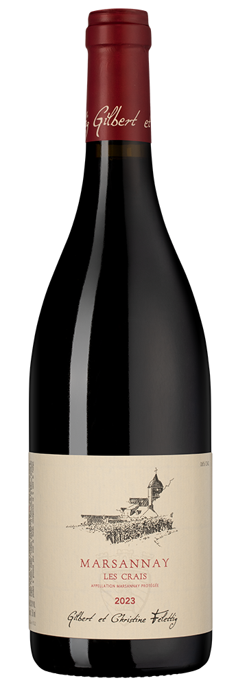 Вино Marsannay Les Crais, Gilbert et Christine Felettig, 2023, (157051), Франция, Бургундия, красное, сухое, 0.75 л, Марсане Ле Кре, цена 16490 рублей