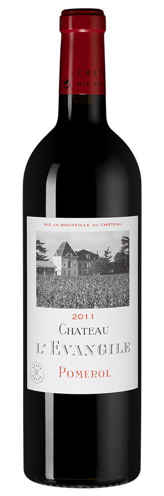 Вино Chateau L'Evangile, Chateau l'Evangile, 2011, (159036), Франция, Бордо, красное, сухое, 0.75 л, Шато л'Еванжиль, цена 54490 рублей