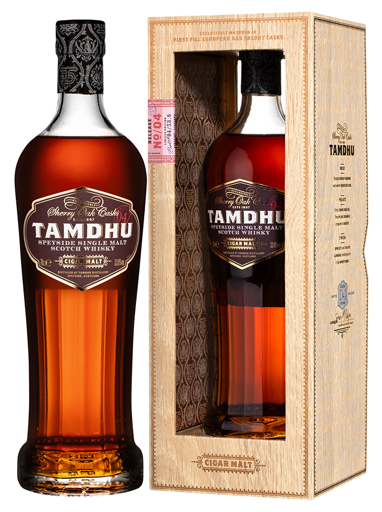 Виски Tamdhu Cigar Malt Release №4 в подарочной упаковке, (156304), Шотландия, Хайленд, 0.7 л, Тамду Сигар Молт Релиз №4, цена 67490 рублей