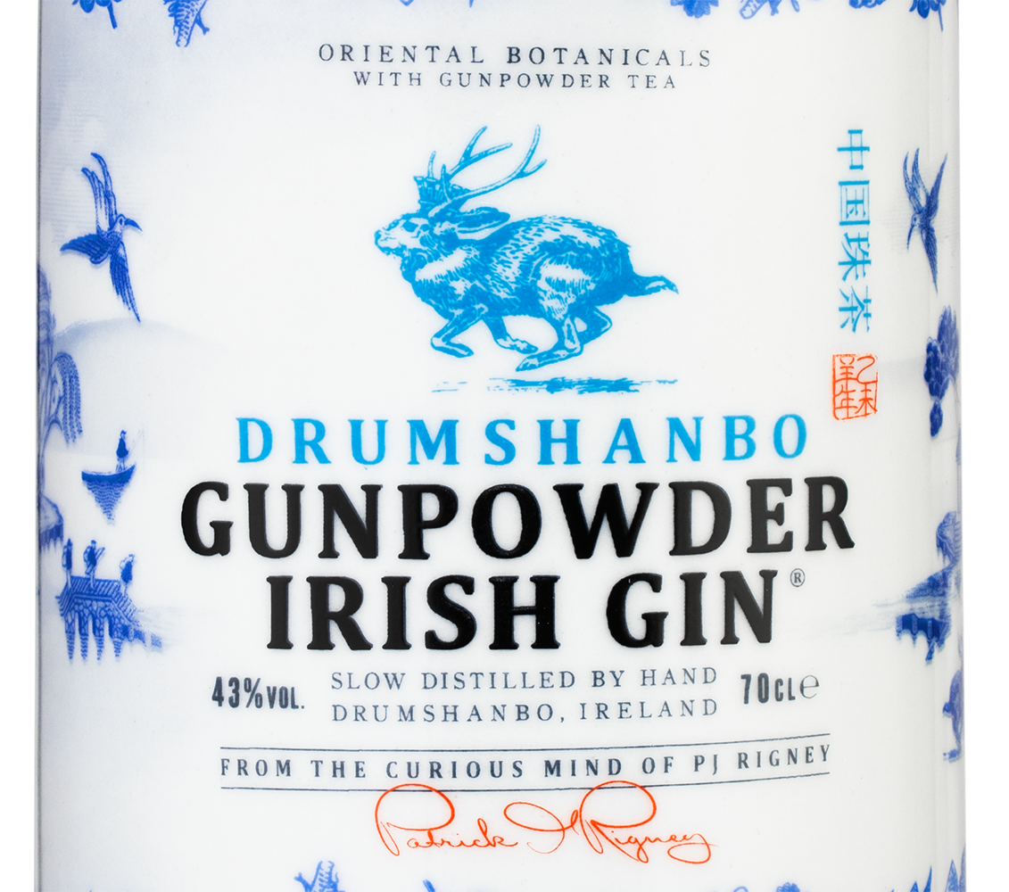 Джин Drumshanbo Gunpowder Irish Gin (керамическая бутылка), (126838), Ирландия, 0.7 л, Драмшанбо Ганпаудер Айриш Джин, цена 8490 рублей