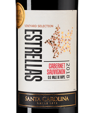 Вино Estrellas Cabernet Sauvignon, (119485), красное сухое, 2018 г., 0.75 л, Эстреллас Каберне Совиньон цена 1190 рублей
