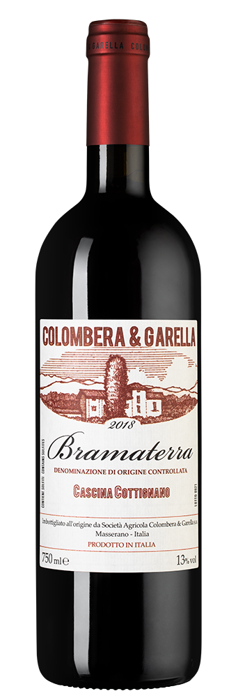 Вино Bramaterra Cascina Cottignano, Colombera & Garella, 2018, (131446), Италия, Пьемонт, красное, сухое, 0.75 л, Браматерра Кашина Коттиньяно, цена 9990 рублей