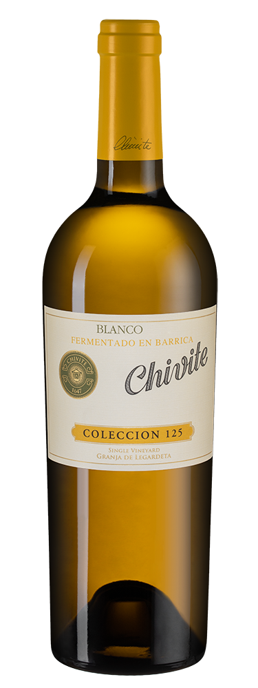 Вино Coleccion 125 Blanco, Bodegas Chivite, 2018, (130736), Испания, Наварра, белое, сухое, 0.75 л, Колексьон 125 Бланко, цена 11490 рублей