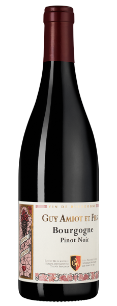 Вино Bourgogne Pinot Noir, Domaine Amiot Guy et Fils, 2023