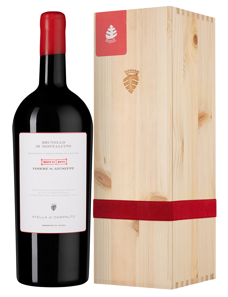 Вино Brunello di Montalcino Bosco, Stella di Campalto, 2018, 1.5л, (147230), Италия, Тоскана, красное, сухое, 1.5 л, Брунелло ди Монтальчино Боско, цена 169990 рублей