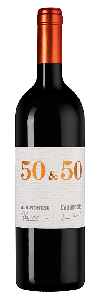 Вино 50 & 50, Capannelle, 2018, (140281), Италия, Тоскана, красное, сухое, 0.75 л, 50 & 50, цена 32490 рублей