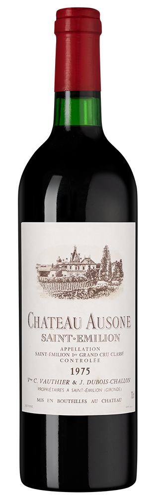 Вино Chateau Ausone, 1975, 0.73л, (155841), Франция, Бордо, красное, сухое, 0.73 л, Шато Озон, цена 219990 рублей
