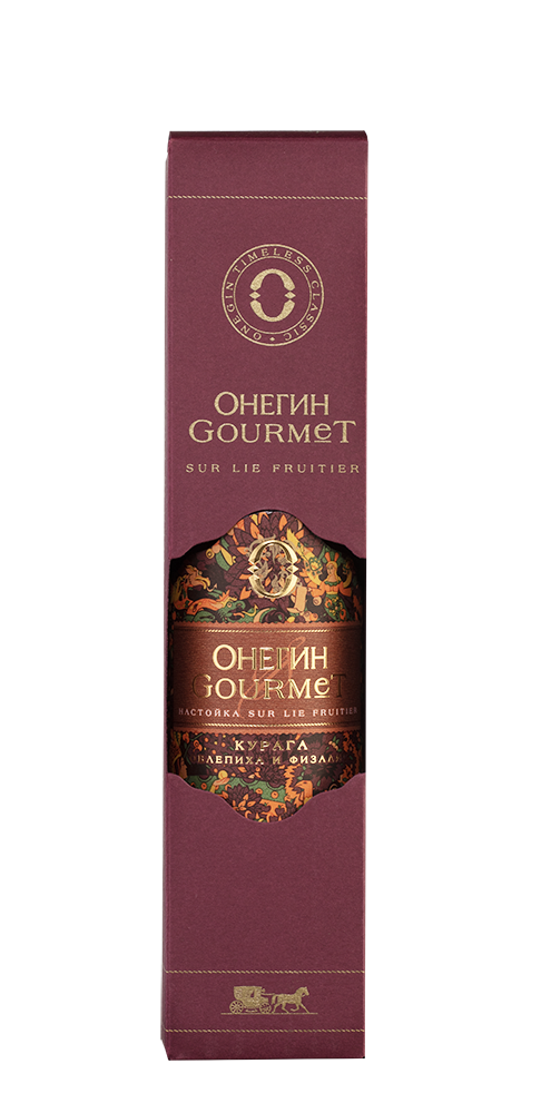Настойка ягодная сладкая Онегин Gourmet Курага в подарочной упаковке, 0.2л, (137826), Россия, 0.2 л, Онегин Gourmet "Курага", цена 740 рублей
