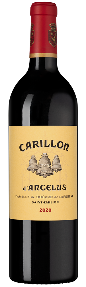Вино Le Carillon d'Angelus (Saint-Emilion), Chateau Angelus, 2020, (133916), Франция, Бордо, красное, сухое, 0.75 л, Ле Карийон д'Анжелюс, цена 34990 рублей