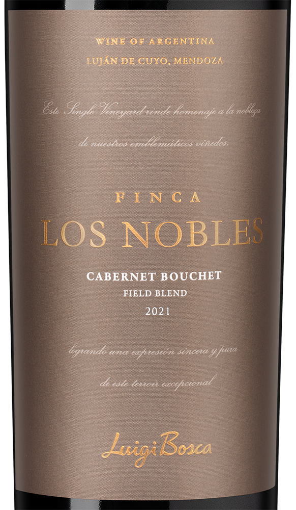 Вино Cabernet Bouchet Finca Los Nobles, Luigi Bosca, 2021, (146078), Аргентина, Мендоса, красное, сухое, 0.75 л, Каберне Буше Финка Лос Ноблес, цена 10990 рублей