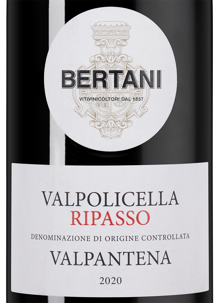 Вино Valpolicella Ripasso Valpantena, Bertani, 2020, (144700), Италия, Венето, красное, полусухое, 0.75 л, Вальполичелла Рипассо Вальпантена, цена 5490 рублей